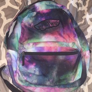 Galaxy vans backpack book bag